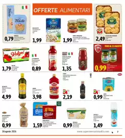 Volantino Madis Pagina 7: Gran Pavesi Cracker salato €1,59, Mulino Bianco Pan Bauletto integrale €0,99