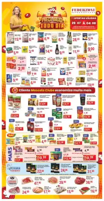 Catálogo Federzoni Supermercados (válido até 6-08)