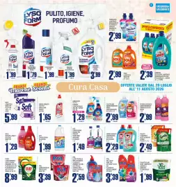 Volantino Splendidi e Splendenti Pagina 9: Omino Bianco Candeggina Delicata €2,29, Svelto Lavapiatti Aceto/Limone Verde €2,49