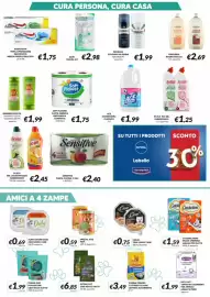 Volantino Supermercati Visotto Pagina 7: PRORASO SCHIUMA DA BARBA €1,99, Scala Gel Lavastoviglie Igienezzante €2,45