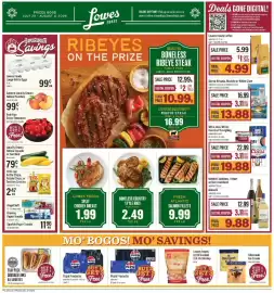 Lowes Foods weekly ad week 31 Page 1