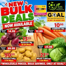 Goal Supermarket catalogue week 31 Page 1