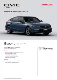 Honda gazetka | Civic e:HEV Strona 4