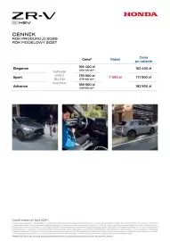 Honda gazetka | ZR-V e:HEV 2026/2027 Strona 2