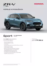 Honda gazetka | ZR-V e:HEV 2026/2027 Strona 4