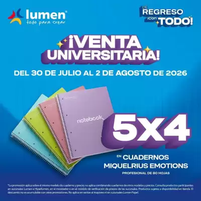 Lumen (válido hasta 2-08)