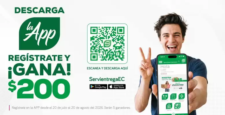 Servientrega (válido hasta 22-08)