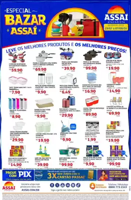 Assaí Atacadista (válido até 7-08)