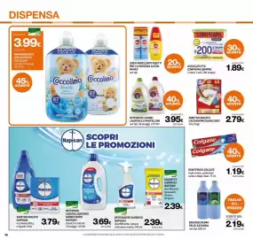 Volantino Superconti Pagina 14: Ammorbidente concentrato Coccolino €3,99, Additivo bucato L'Acchiappacolore Grey €2,79