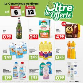 Volantino Sisa Pagina 24: PRIMO AMORE OLIO DI SEMI DI GIRASOLE €1,69, Algida Magnum Classico €4,99