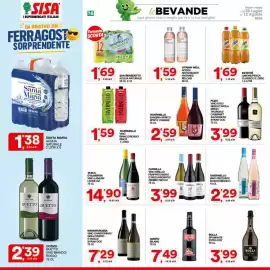 Volantino Sisa Pagina 16: CARDILLA VINO GRILLO/FRAPPATO/NERO D'AVOLA/ROSATO/ZIBIBBO SECCO €3,99