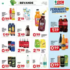 Volantino Sisa Pagina 17: Kinley Acqua Tonica Limone €0,89, Coca Cola €2,99