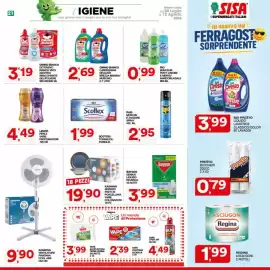 Volantino Sisa Pagina 21: OMINO BIANCO CANDEGGIINA DELICATA €2,69, Baygon Genius Liquido Ricarica €3,99