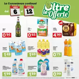Volantino Sisa Pagina 24: PRIMO AMORE OLIO DI SEMI DI GIRASOLE €1,69, Algida Magnum Classico €4,99