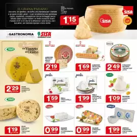 Volantino Sisa Pagina 4: Perla Mozzarella Fior di Latte €1,99, Auricchio Provolone Piccante €1,69