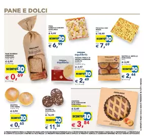 Volantino Esselunga Pagina 19: Pizza Funghi e Carciofi Esselunga €6,99, FOCACCIA CON PATATE €7,69