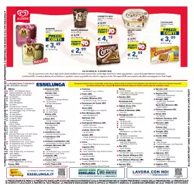 Volantino Esselunga Pagina 29: MAGNUM Double o Signature €3,49, Cucciolone classico €3,99