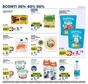 Volantino Esselunga Pagina 7: Sfogliavelo Giovanni Rana €2,19, PIADINA ROMAGNOLA IGP ALLA RIMINESE EMMEGI €1,79