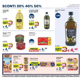 Volantino Esselunga Pagina 9: Olio extra vergine Cirio classico €4,49