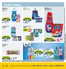 Volantino Esselunga Pagina 3: Finish brillantante o curalavastoviglie €2,99, Detergente piatti a mano Svelto €1,99