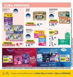 Volantino Esselunga Pagina 9: Salviette Pampers Baby-dry €9,99, PANNOLINI PAMPERS BABY-DRY €29,99