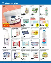 Volantino Tigre Pagina 6: Sojasun Cocco Bianco €0,89, Stracchino cremoso Fattoria Latte Sano €0,99