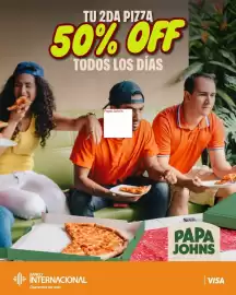 Catálogo Papa John's Página 1