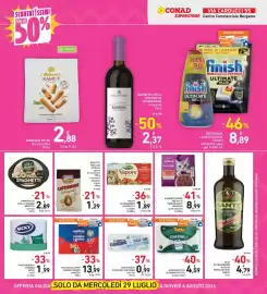 Volantino Conad Superstore Pagina 3: ALIMENTO UMIDO PER GATTI PURE DELIGHT WHISKAS gusti assortiti €8,99