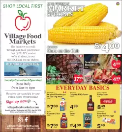 Village Food Markets flyer week 31 Page 1