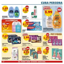 Volantino PENNY Pagina 17: DENTIFIRICIO COLGATE assortiti €2,79, PURE DELIGHT WHISKAS €1,99