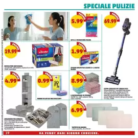 Volantino PENNY Pagina 19: SPUGNE ONDATTIVA COLORS VILEDA €1,99, ASCIUGAMANI IN SPUGNA €8,99