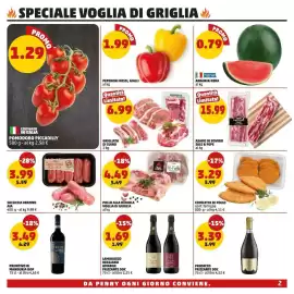 Volantino PENNY Pagina 2: POLLO ALLA DIAVOLA VOGLIA DI GRIGLIA €4,49, COTOLETTA DI POLLO €3,29