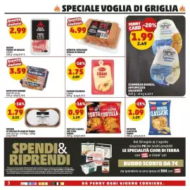 Volantino PENNY Pagina 3: TORTILLA CLASSIC, HOT CHILI PENNY. €0,99, EDAMER MILKERIA €1,75
