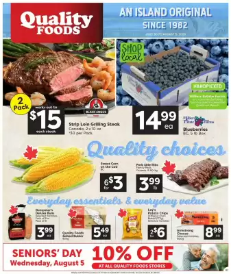 Quality Foods (valid until 5-08)