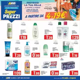 Volantino Ard Discount Pagina 14: Shampoo addolcente e rinfrescante Tale of Essence €1,29, Pasta del Capitano €0,99