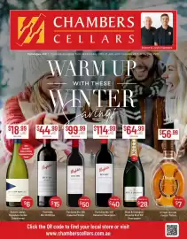 Chambers Cellars catalogue Page 1