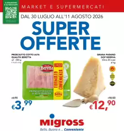 Volantino Migross Supermercati e Market Pagina 1