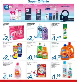 Volantino Migross Supermercati e Market Pagina 15: Detersivo piatti Xonda €0,89, Ammorbidente concentrato Vernel €2,69