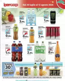Volantino Ipercoop Pagina 10: Sprite €2,39, PEPSI regular o zero €1,79