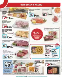 Volantino Ipercoop Pagina 13: LINEA SUMMER ON FIRE MARTINI €4,69, BATTUTA DI BOVINO ADULTO PIEMONTESE FIOR FIORE €4,79