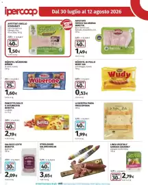 Volantino Ipercoop Pagina 18: Würstel Wüberone Wüber €1,60, WUDY AIA €0,53
