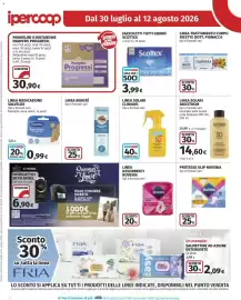 Volantino Ipercoop Pagina 22: Assorbenti Nuvenia, FAZZOLETTI TUTTI GIORNI SCOTTEx €3,99