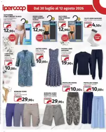 Volantino Ipercoop Pagina 26: SLIP DONNA PURE COMFORT SLOGGI €12,90, Boxer uomo core comfort sloggi €12,90