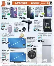 Volantino Ipercoop Pagina 29: SMARTPHONE XIAOMI REDMI 15 €179,90, MACCHINA PER IL CAFFÈ ESPRESSO DE' LONGHI EC235.BK €99,90