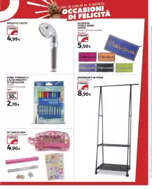 Volantino Ipercoop Pagina 31: DOCCETTA 1 GETTO con sfere €4,99, Mans pennarelli €2,70