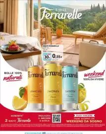 Volantino Ipercoop Pagina 35: Bibite Ferrarelle €0,55