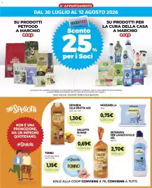 Volantino Ipercoop Pagina 4: Mozzarella €0,75, Bevanda alla frutta Ace €1,30