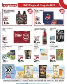 Volantino Ipercoop Pagina 6: LINEA CUP MAGGI €0,99, Panetti i bibanesi da re €2,99