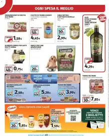 Volantino Ipercoop Pagina 7: Filetto di tonno Alberti €4,45, OMOGENEIZZATI DI FRUTTA ALCE NERO €1,59