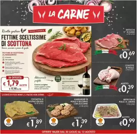 Volantino Coal Pagina 4: Hamburger di pollo e tacchino con zucchine €1,39, COTOLETTA DI BOVINO ADULTO €1,89